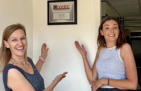 ERBC Dommartin is now AAALAC accredited!