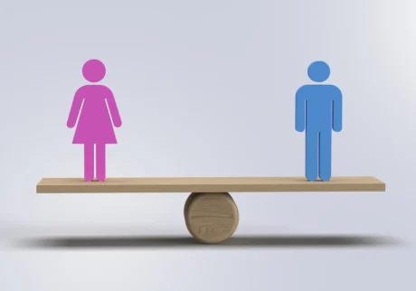Professional equality between women and men