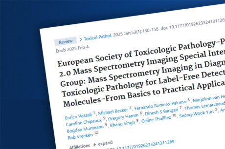 European Society of Toxicologic Pathology-Pathology 2.0 Mass Spectrometry Imaging Special Interest Group