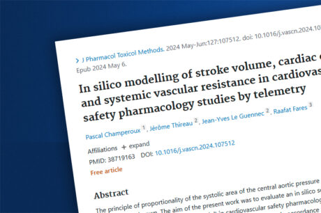 In silico modelling of stroke volume, cardiac output and systemic vascular resistance