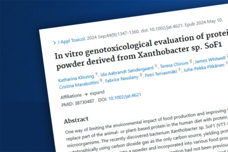 In vitro genotoxicological evaluation of protein-rich powder derived from Xanthobacter sp. SoF1